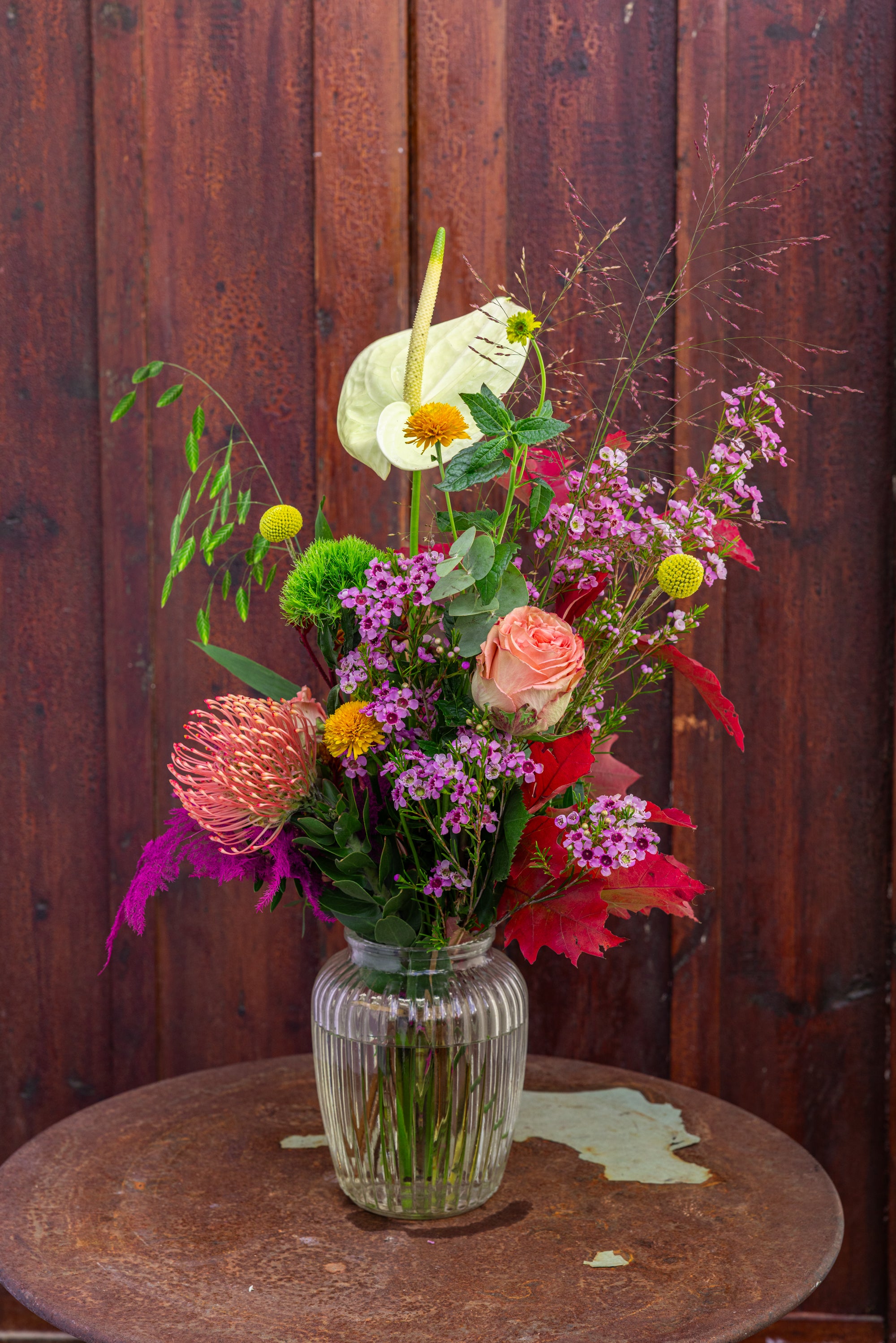 Høj Vesterbro buket: Farverig