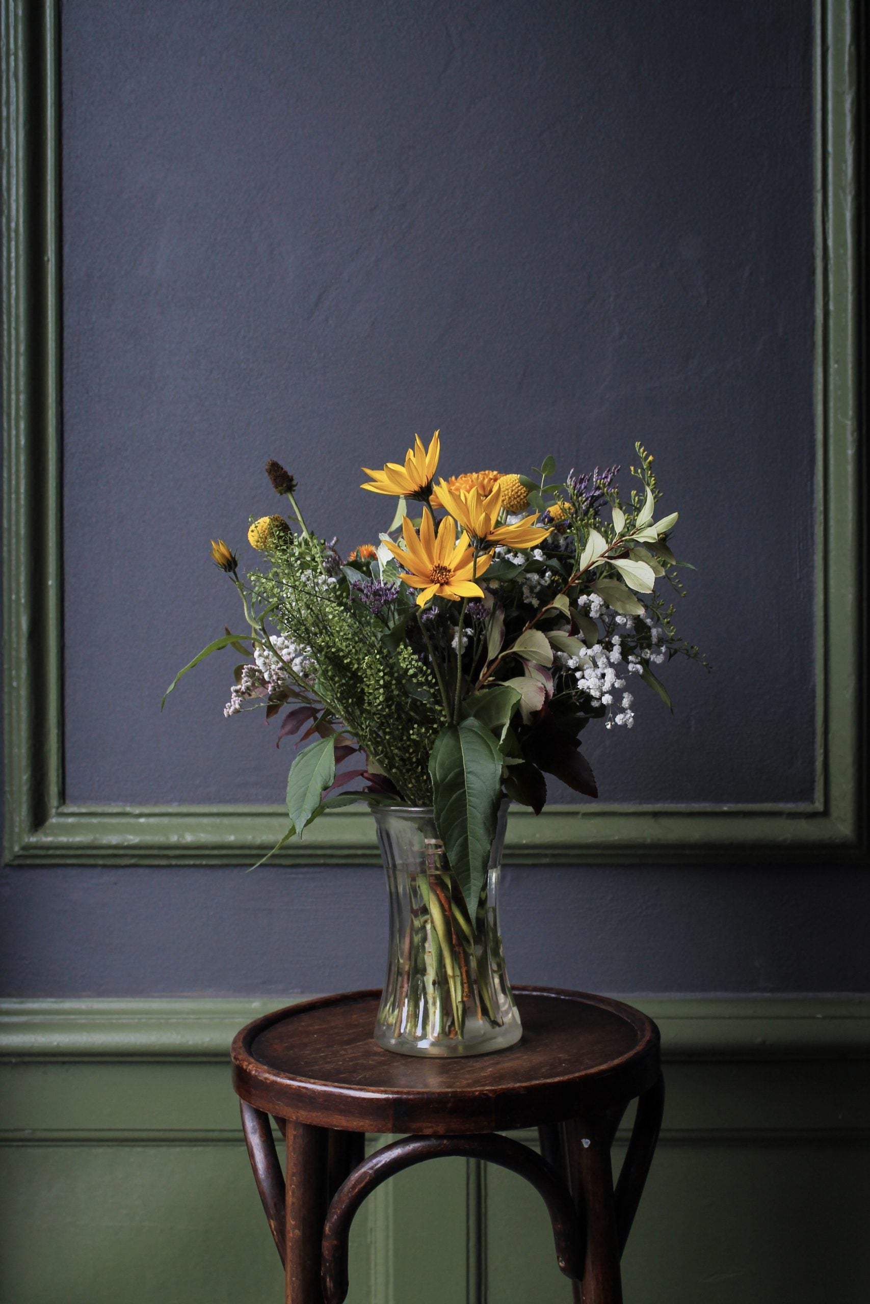 Autumn field bouquet